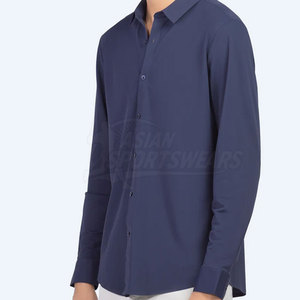 Service OEM de haute qualité, décontracté, estival, boutonné, respirant, séchage rapide, écologique, faible MOQ, fabrication, matériaux premium, moderne - Product Image 2