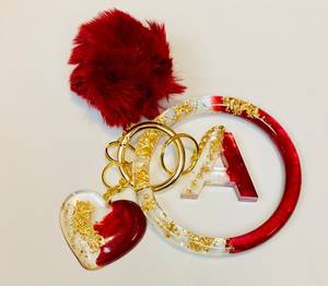 Colorful Resin Zinc Alloy Handmade Fashion Keychain Waterproof Lightweight Offset Printing Premium Quality Customized <b>Bag</b> <b>Charm</b> - Product Image 1