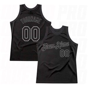 เสื้อบาสเก็ตบอลย้อนยุคสีดำทองแบบสั่งทำพิเศษ พรีเมียม ซับลิเมชั่น ชุดบาสเก็ตบอลเรโทร ปรับแต่งได้สำหรับทีม - Product Image 5