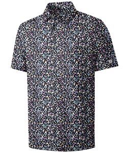 Polo de Manga Corta con Estampado de Puntos para Hombre, Personalizable con Logotipo de Marca, de Secado Rápido, con Tu Diseño, en Poliéster y Spandex de Alto Rendimiento - Product Image 1