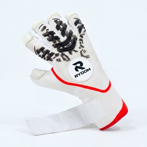 Guantes de Portero de Fútbol de Látex Grueso Profesional de Alta Calidad, Corte Negativo, Transpirables, de Cuero, con Protección para los Dedos para Jóvenes - Product Image 3