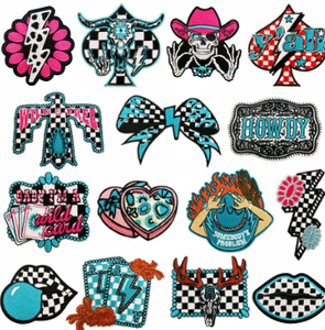 Wholesale Travel Embroidery Patches Custom Chenille <b>Iron</b> <b>On</b> Fabric Patches for Jackets Hats Backpacks Bags Vests Outdoor Fashion - Product Image 3