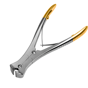 Cortador de Alambre Quirúrgico de Acero Inoxidable DETAIN IMPEX con Puntas Doradas, Instrumento Ortopédico Manual, Certificado CE Clase II - Product Image 4