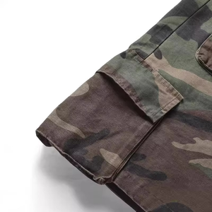 OEM Factory Men's Sporty Quick Dry Tactical Pants Outdoor Cargo Shorts with Multi-Pockets Made From Worsted Fabric - Product Image 4