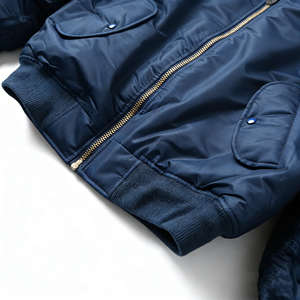 Chaqueta Bomber de Invierno para Hombre, Gruesa, con Logotipo Personalizado, Estilo Piloto Retro MA-1 - Product Image 5