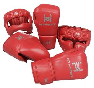 Conjunto de Sparring de Boxeo de Alta Calidad Premium con Logotipo Personalizado, Conjunto de Sparring Profesional de Cuero Vacuno Genuino para Entrenamiento - Product Image 2