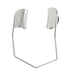 Espéculo Oftálmico Barraquer de Hoja Sólida Angulada, Cuatro Centímetros de Longitud, 14 mm, de Acero Inoxidable Quirúrgico, Manual, Reutilizable - Product Image 1