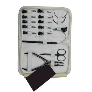 Kit d'outils professionnels en acier inoxydable pour extensions de cheveux : perles, pinces, outils de séparation, outils de pose et de retrait pour extensions de cheveux naturels - Product Image 3