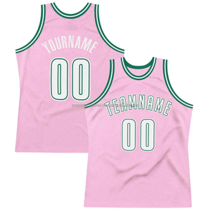 Custom Green Basketball Jersey <b>Men's</b> Sleeveless Mesh With Name And Number Printed Logo Adult Size Sublimation Basketball Jersey - Product Image 2