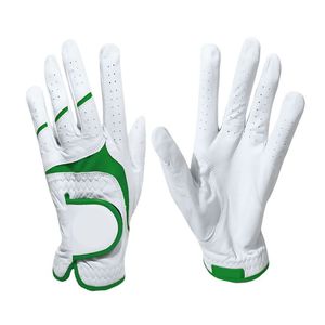 Guantes de Golf de Cuero Genuino de Alta Calidad con Logotipo Personalizable para Mano Izquierda o Derecha, Accesorio Perfecto para el Gimnasio - Product Image 1