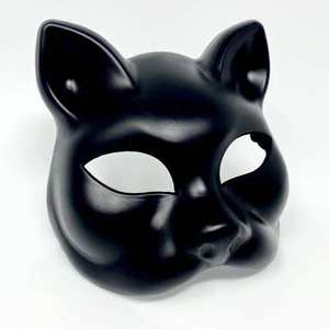 Masque de chat en PVC pour Halloween, couleur noire, costume cosplay, prix abordable, vente en gros disponible, fabriqué au Vietnam, qualité export, nouveauté - Product Image 5