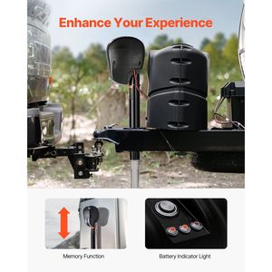 แม่แรงยกพ่วงไฟฟ้าสำหรับรถบ้านขนาด 3500 ปอนด์ แบบ Heavy Duty พร้อมหัวต่อ 2 ทาง ฟังก์ชั่นบันทึกตำแหน่ง และมือหมุน สำหรับรถพ่วงบรรทุกสินค้าและรถพ่วงอเนกประสงค์ - Product Image 5