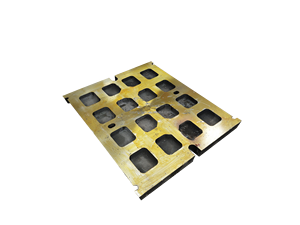 Высокомарганцевая стальная Щековая пластина для Добычи Руды, щековая дробилка, запасные части, литье, тип обработки для продажи - Product Image 2