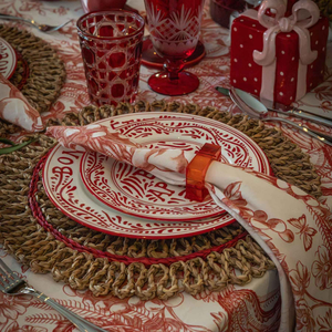 Manteles Individuales Redondos de Seagrass Tejido King Craft Viet, Decoración de Mesa, Manteles Individuales de Alta Calidad, Posavasos de Seagrass - Product Image 4