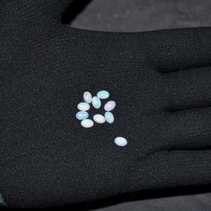 3x5mm Haute Qualité Opale Naturelle Australienne Ovale Pierres Gemmes Bleues Opales de Feu Cabochons Vrac Grossiste Lot Pour Bijoux Personnalisés - Product Image 2