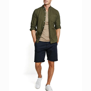 <b>Men</b> Vintage Denim Shorts Ripped Slim Fit Casual Summer <b>Jeans</b> Shorts Soft Cotton Streetwear Style with custom size and logo - Product Image 2