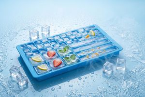 Plateau en silicone alimentaire multi-compartiments, 47 compartiments, réutilisable, écologique, organisateur flexible, pour glaçons et chocolats - Product Image 4