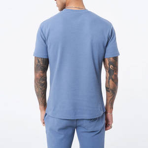 Conjunto de Camiseta y Pantalones Cortos de Diseño Urbano en Color Sólido, Ropa Casual de Moda / Material de Alta Calidad con Logotipo 2026 - Product Image 3