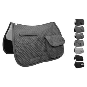 Tapis de selle d'équitation confortables en coton/polyester avec logo personnalisé, fabriqués en usine, prix de gros, marque privée - Product Image 2