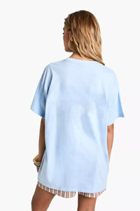 T-shirt décontracté slim à manches longues pour femme, idéal printemps-été, avec impression par sublimation personnalisée, col rond, couleur unie, logo 3D - Product Image 3