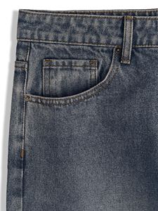 กางเกงยีนส์เดนิมทรงตรงสไตล์วินเทจสำหรับผู้ชาย ลุคหลวมสบายๆ สตรีทแวร์ แฟชั่นขายส่ง กางเกงผ้าฝ้ายใส่ได้ทุกวัน - Product Image 4