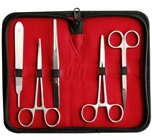 Kit d'instruments chirurgicaux en acier inoxydable pour dissection, instruments médicaux pour la chirurgie, kit d'examen pour étudiants - Product Image 3