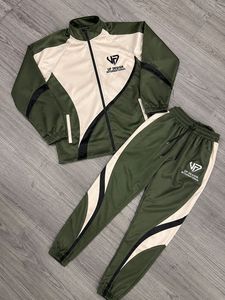 Chándal Deportivo Personalizado de Poliéster para Hombre, con Cremallera Completa, Conjunto de Entrenamiento, Ropa Deportiva, Fabricación OEM ODM - Product Image 6