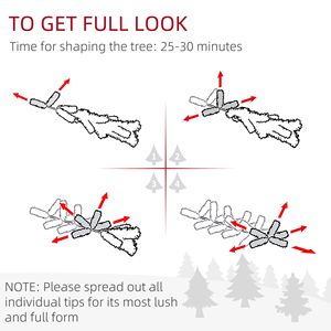 Albero di Natale Artificiale Verde Innevato, Alto 8 Piedi, Sottile, Senza Luci, con 603 Punte e Rami Realistici - Product Image 5