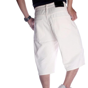 Pantalones Cortos Vaqueros con Logotipo Personalizado, Lavado Ácido, Estilo Urbano, Corte Holgado, Vintage, para Hombre y Mujer, Proveedor - Product Image 4