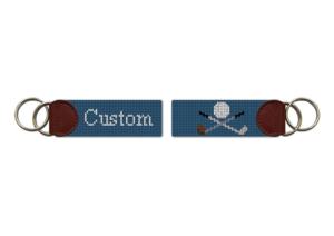 Custom Design Excellent Gift Keychain Puppy Dog Animal Style Fashion Leather <b>Key</b> <b>Holder</b> with Needlepoint Unique <b>Key</b> - Product Image 2