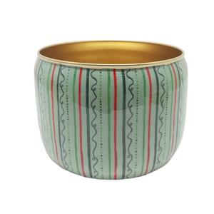 Jardinière en métal revêtu blanc et floral de qualité supérieure pour l'affichage de plantes d'intérieur et d'extérieur - Product Image 5