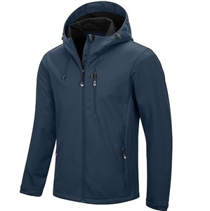 Ventes chaudes - Vestes softshell pour hommes sur mesure avec poches poitrine, vestes de luxe en polaire pour l'hiver, vestes de qualité supérieure avec capuche - Product Image 1