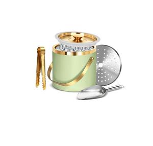 Seau à glace galvanisé, grande glacière galvanisée pour boissons, seau à glace pour fêtes, seaux à boissons en métal épais avec poignées - Product Image 2