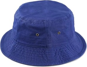 Chapeaux de pêcheur unisexes personnalisés avec logo, chapeaux en coton uni imprimés pour une utilisation en extérieur, vente en gros de chapeaux de pêcheur personnalisés - Product Image 5