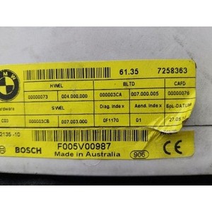 ECU และโมดูลคอมพิวเตอร์มือสองสำหรับรถยนต์ซีรีส์ 7 รุ่น 61357258363 - Product Image 4