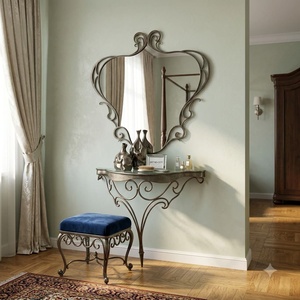 Mesa de tocador victoriana KHP de hierro forjado a mano, consola de metal antiguo personalizada para muebles de sala de estar - Product Image 3