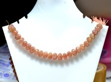 Rodocrosita de Buena Calidad, Cuentas Facetadas Africanas de 8 Pulgadas, 1 Hilo de Cuentas de Piedras Preciosas para la Elaboración de Joyas Finas - Product Image 3