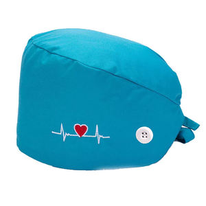 Gorro Quirúrgico de Algodón con Logotipo Personalizado al por Mayor, Gorro de Enfermera con Forro de Satén para Médicos y Enfermeras, Gorro Médico Premium - Product Image 1