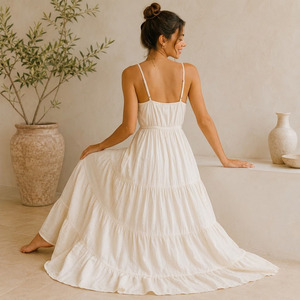 Ensemble de vêtements de détente pour femmes, 100% coton gaze, respirant, écologique, pyjamas pour femmes, vêtements de nuit, été - Product Image 2