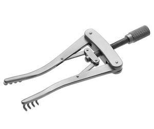 Alm Eye Retractor 4x4 Prongs 7cm et 10cm Acier inoxydable de haute qualité Instruments ophtalmiques réglables Spéculum Retractor - Product Image 4