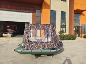 Bote Inflable <span class=keywords><strong>de</strong></span> PVC y Aluminio <span class=keywords><strong>de</strong></span> 270 cm, el Más Vendido, para Pesca, con Asiento <span class=keywords><strong>de</strong></span> Metal, <span class=keywords><strong>Remos</strong></span>, Bomba <span class=keywords><strong>de</strong></span> Pie, Ancla y Correa <span class=keywords><strong>de</strong></span> Amarre - Product Image 1