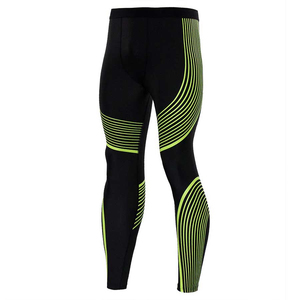 Leggings de compression pour hommes, couche de base d'entraînement premium, respirants, vêtements de sport pour hommes - Product Image 6
