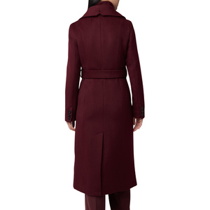 Autumn Winter <b>Plus</b> <b>Size</b> Women's Mid Length Woolen <b>Trench</b> <b>Coat</b> Double Breasted Warm Fashion Overcoat Ladies Outerwear - Product Image 3