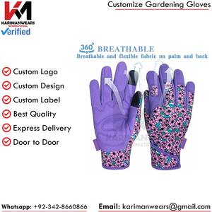 Guantes de jardinería elásticos, transpirables, duraderos, ligeros, cómodos, ideales para trabajos al aire libre - Product Image 6