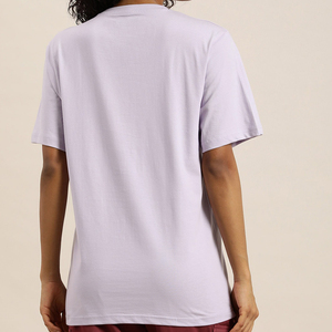 Camiseta de Algodón Transpirable para Mujer, de Alta Calidad, Gruesa, Resistente, Ecológica, con Bordado Personalizado y Estampado, para Verano, en Oferta - Product Image 2