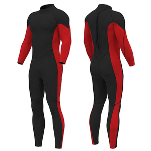 Traje de Neopreno de Cuerpo Entero con Cuello Alto para Hombre, Color Sólido, Elástico, Sin Costuras, Traje de Buceo y Surf de una Pieza, 2026, 3mm 5mm - Product Image 6