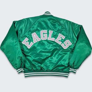 Chaqueta Varsity Personalizable para Hombre, de Satén, Manga Larga, Impermeable, Resistente al Viento, Transpirable, para Invierno, OEM, Estilo Universitario - Product Image 3