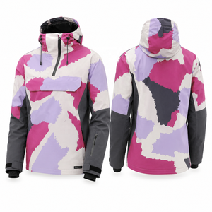 Chaqueta de Invierno con Capucha para Hombre, Cálida, Impermeable, Transpirable, Antidesgarro, Anti-UV, de Secado Rápido, Ideal para Esquí - Product Image 2