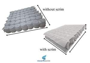 Ressorts ensachés personnalisés de haute qualité pour coussins de canapé, directement de l'usine en Malaisie - Catégorie de produits : ressorts sur mesure - Product Image 2