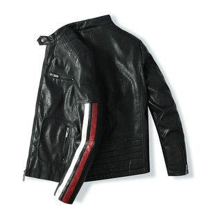 Cheap Price Wholesale Superior Selling Men Leather Motorbike Jackets Men Wear Fashion Leather Jacket For Adults <b>Boys</b> - Product Image 5